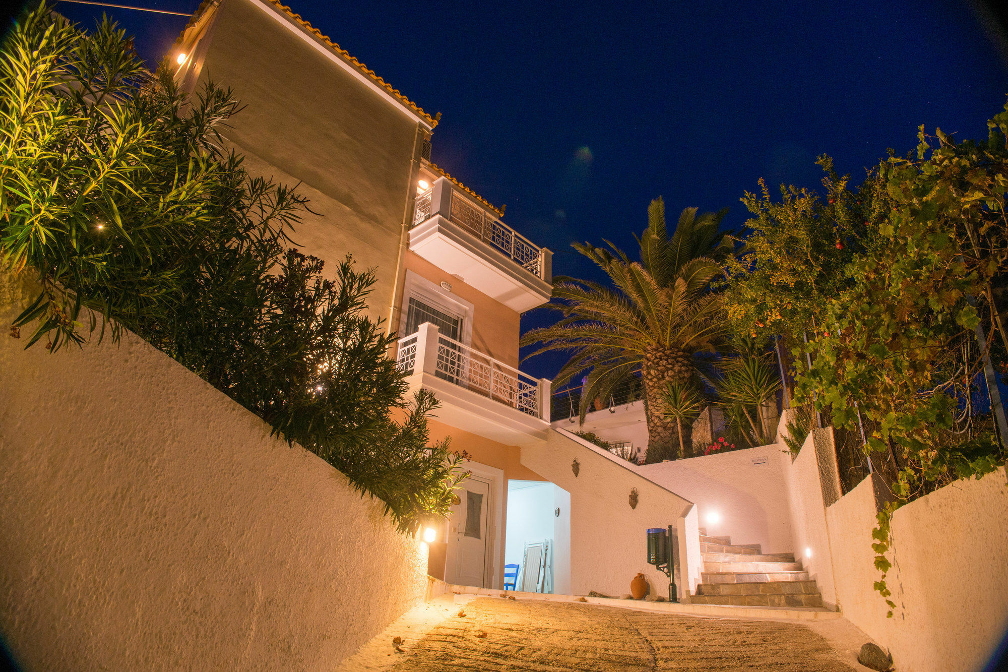 Maria Plomari Apartment Bagian luar foto